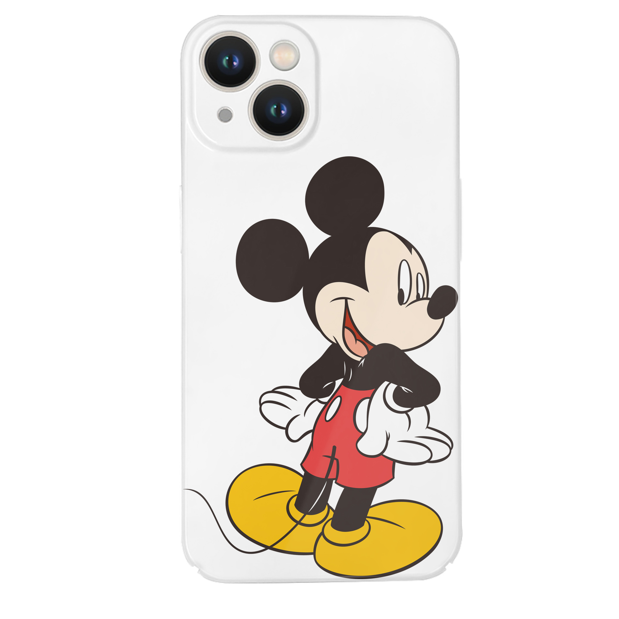（画像用） ミッキーマウス Mickey Mouse 【iPhone 14シリーズ対応】ハードケース